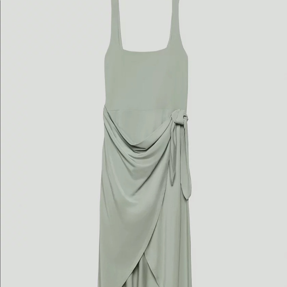 Aritzia Wilfred Saturn Midi Dress